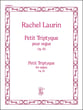 Petit Triptyque, Op. 93 Organ sheet music cover